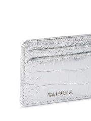 Carvela Silver Chrome Jessica Card Holder Purse - Image 4 of 4
