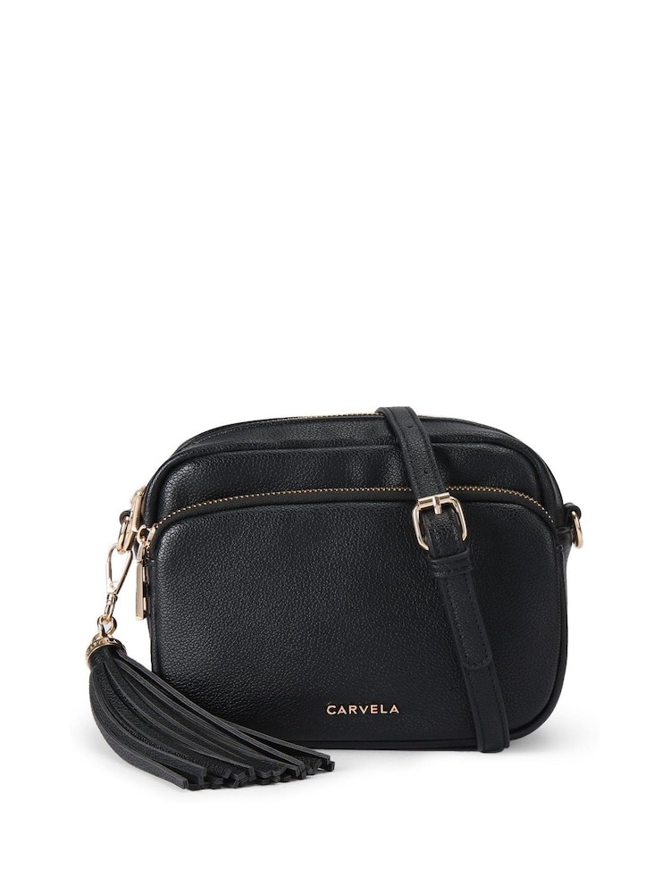 Carvela Green Como Cross-Body Bag - Image 1 of 5