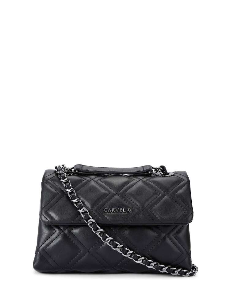 Negro - Carvela Rosa Chain Shoulder Black Bag - Imagen 2 de 4