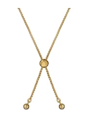 Ted Baker Gold Tone Melrah: Crystal Adjustable Tennis Bracelet - Image 3 of 4