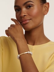 Ted Baker Gold Tone Beadie: Baker Bead Adjustable Bracelet - Image 4 of 5