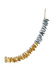 Ted Baker Gold Tone Pemina: Petal Fringe Necklace - Image 3 of 4