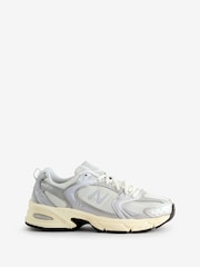 New Balance Grey/Ecru Womens 530 Trainers - Image 1 of 1