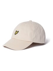 Lyle & Scott Cream Baseball 100% Cotton Cap - Image 1 of 3