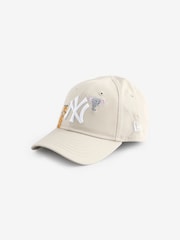 New Era 100% Cotton Tod Animal Print Icon 9Forty Neyyan Brown Hat - Изображение 1 из 1
