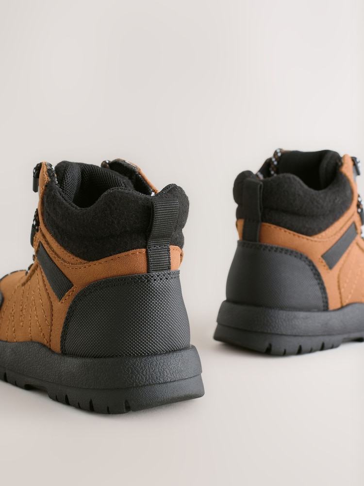Tan Brown Hiker Boots - Image 5 of 5