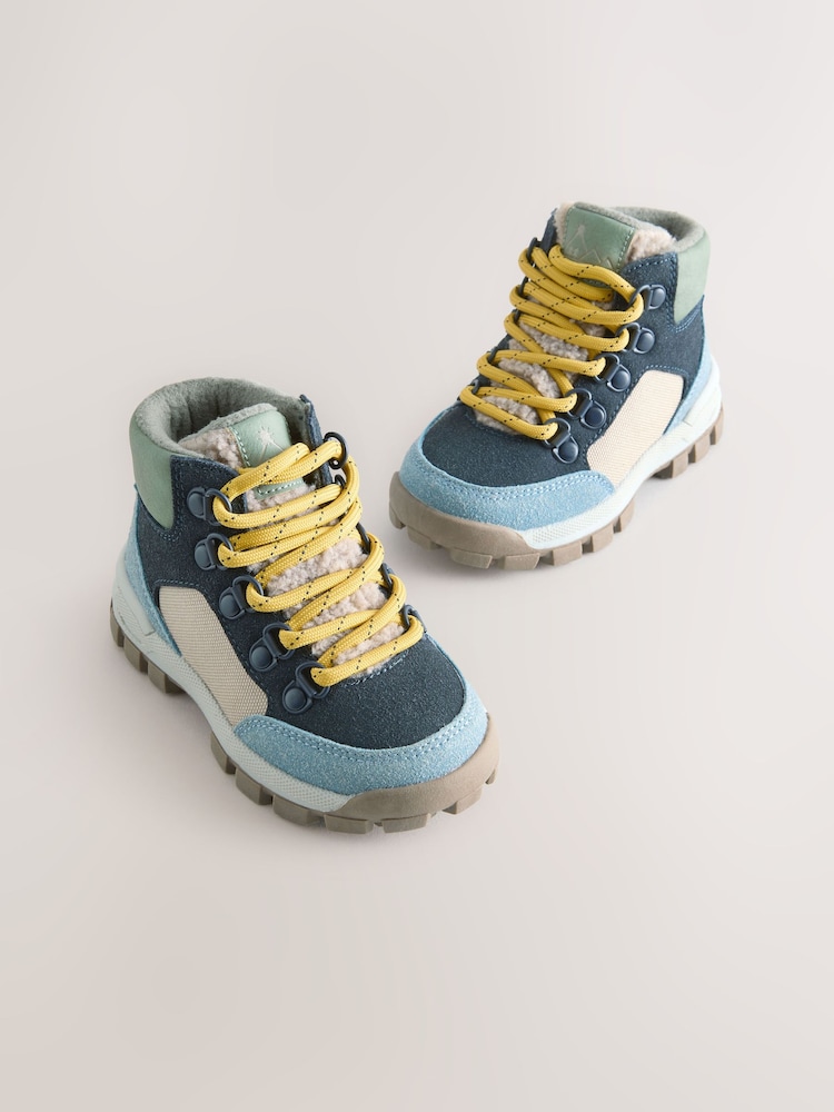 Blue Thermal Thinsulate™ Lined Hiker Boots - Image 1 of 5