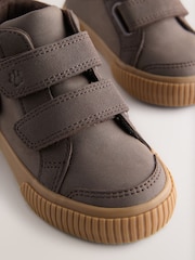 Chocolate Brown Dog Standard Fit (F) Touch Fastening Boots - Image 5 of 5