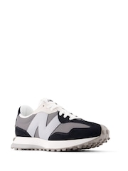 New Balance Black/Grey Womens 327 Trainers - Image 3 of 5