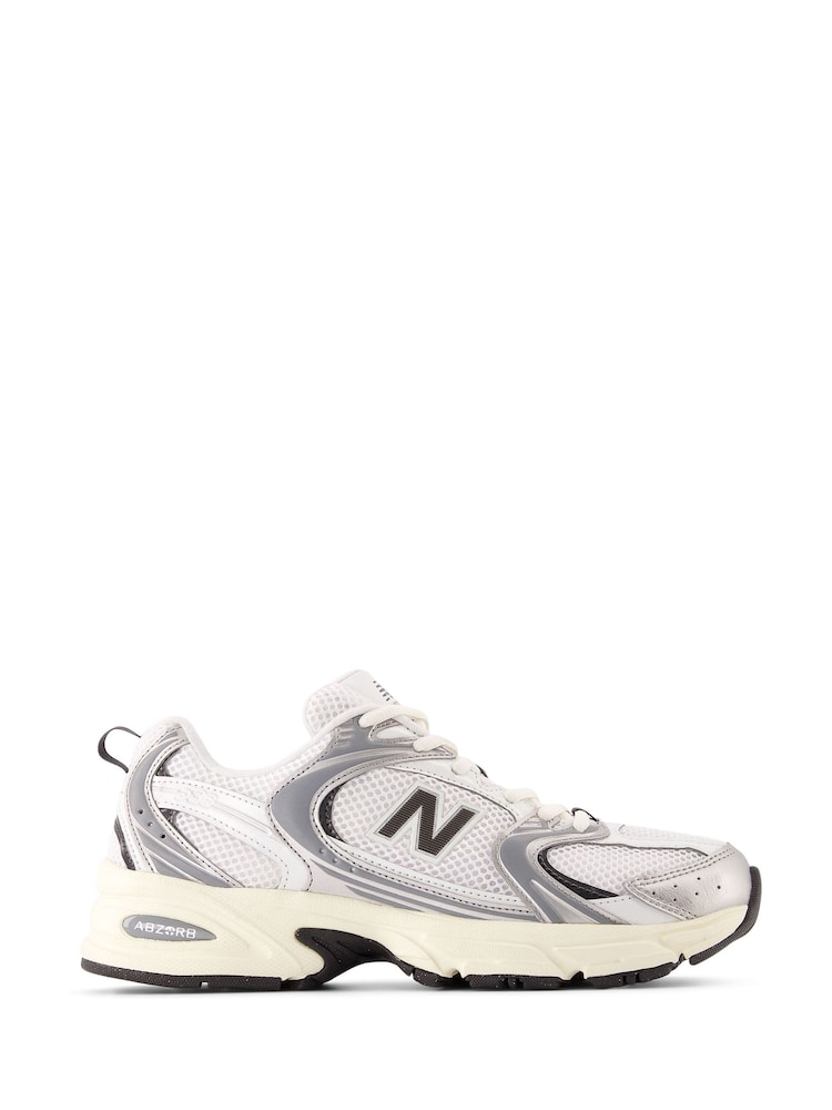 New Balance White Womens 530 Trainers - Image 1 of 9 New Balance White Womens 530 Trainers - Image 1 of 9