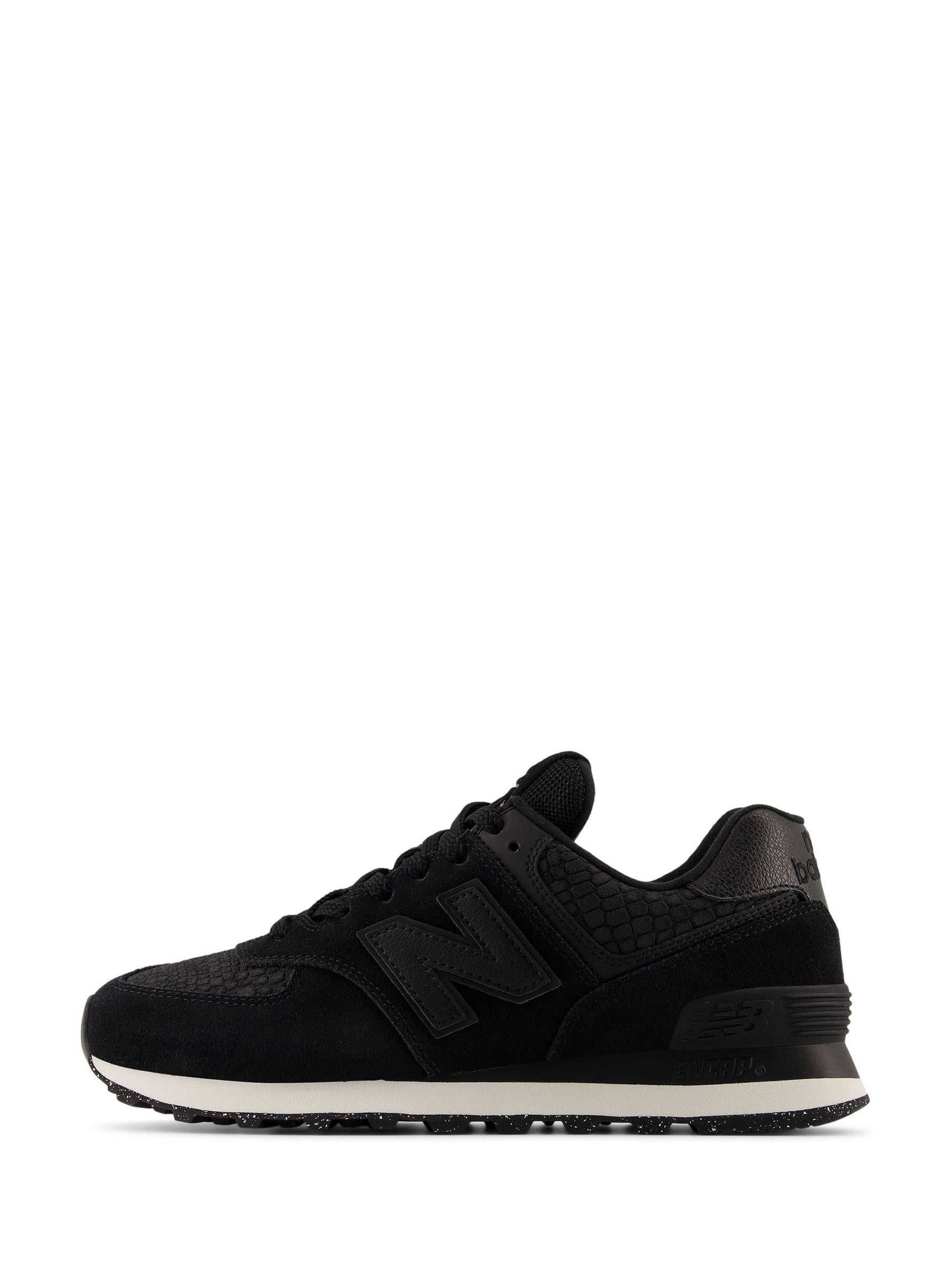 Next：日本 ブラック - New Balance 574 スニーカー from Next Japan