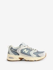 New Balance Grey/White Womens 530 Trainers - Image 1 of 1