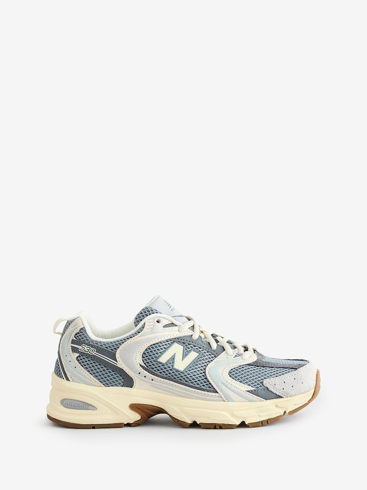New Balance Grey/White Womens 530 Trainers - Image 1 of 1
