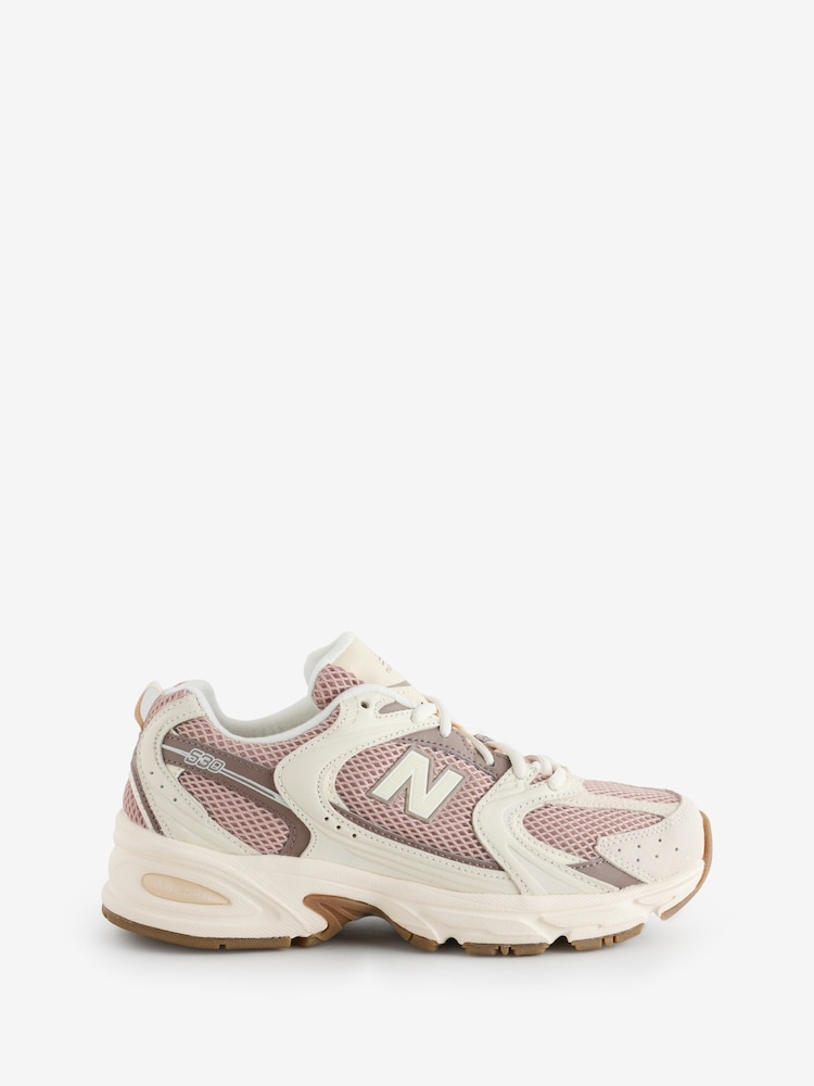 New Balance Brown/Cream Womens 530 Trainers - Image 1 of 1 New Balance Brown/Cream Womens 530 Trainers - Image 1 of 1