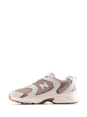 New Balance Brown/Cream Womens 530 Trainers - Image 2 of 5