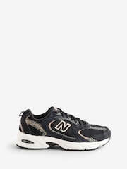 New Balance Black/White Womens 530 Trainers - Image 1 of 1