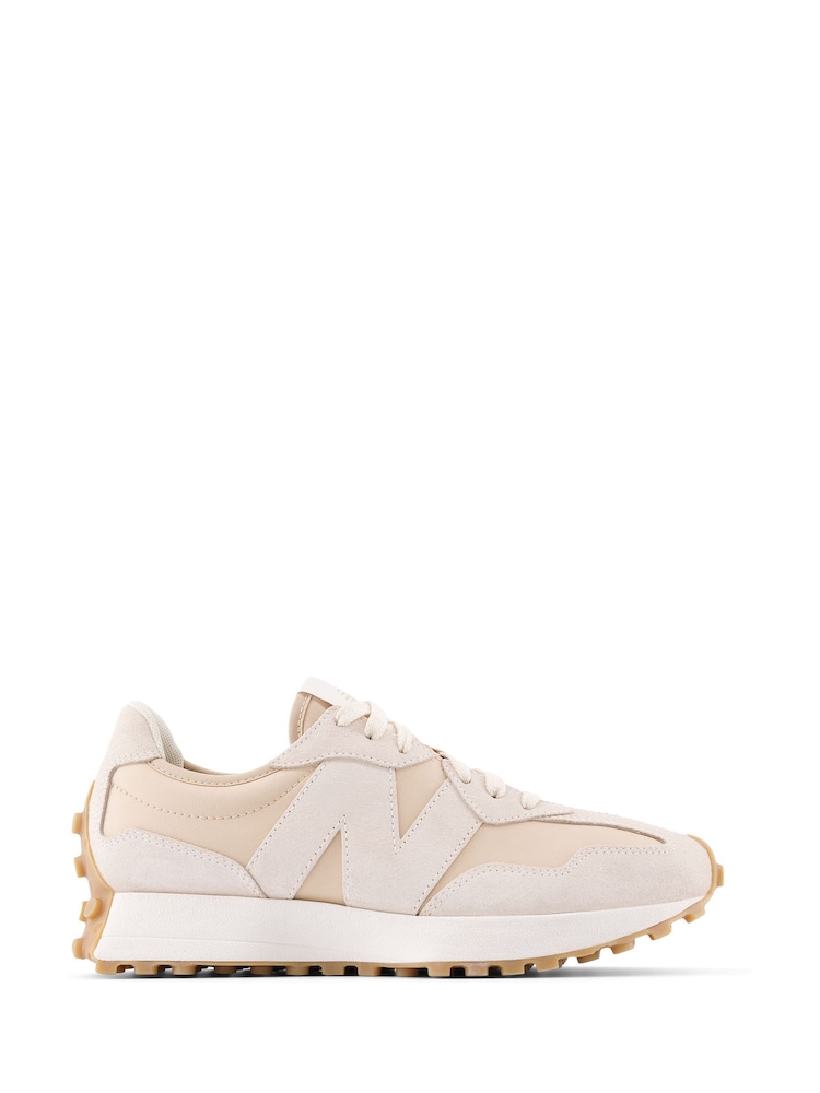New Balance Tan Brown Womens 327 Trainers - Image 1 of 5 New Balance Tan Brown Womens 327 Trainers - Image 1 of 5
