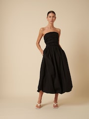 Nobodys Child Dannie Bandeau Midi Dress - תמונה 1 מתוך 4