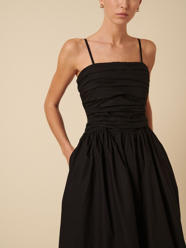 Nobodys Child Dannie Bandeau Midi Dress - תמונה 4 מתוך 4