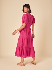 Nobodys Child Pink Marla Midi Dress - Image 2 of 4