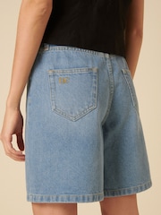 Nobodys Child Blue Brixton Denim Shorts - Image 2 of 4