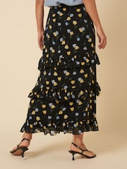 Nobodys Child Blanca Tiered Ruffle Floral Skirt - Image 2 of 5