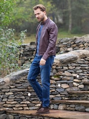 Lakeland Leather Burgundy Calder Jacket - Image 3 of 8
