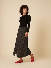 Nobodys Child Black Sadie Floral Skirt - Image 2 of 4