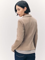 VERO MODA Natural Fitted Blazer - Image 2 of 7