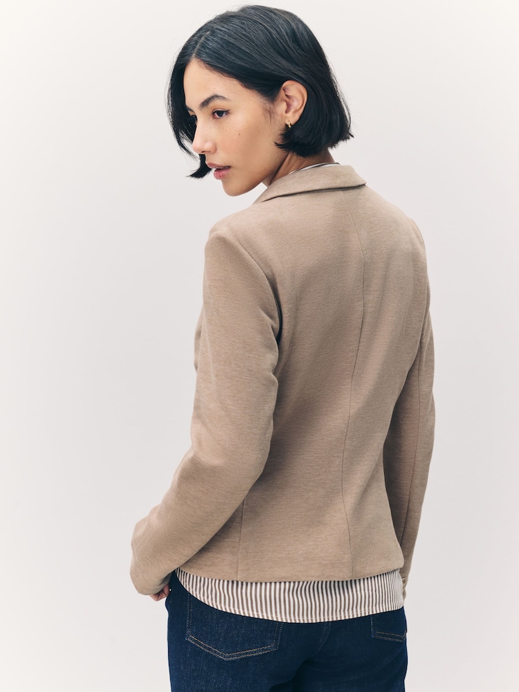 VERO MODA Natural Fitted Blazer - Image 2 of 7