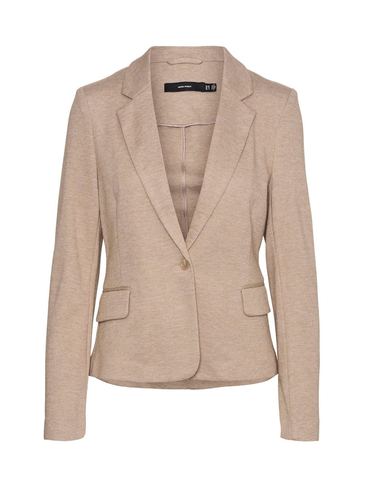 VERO MODA Natural Fitted Blazer - Image 7 of 7