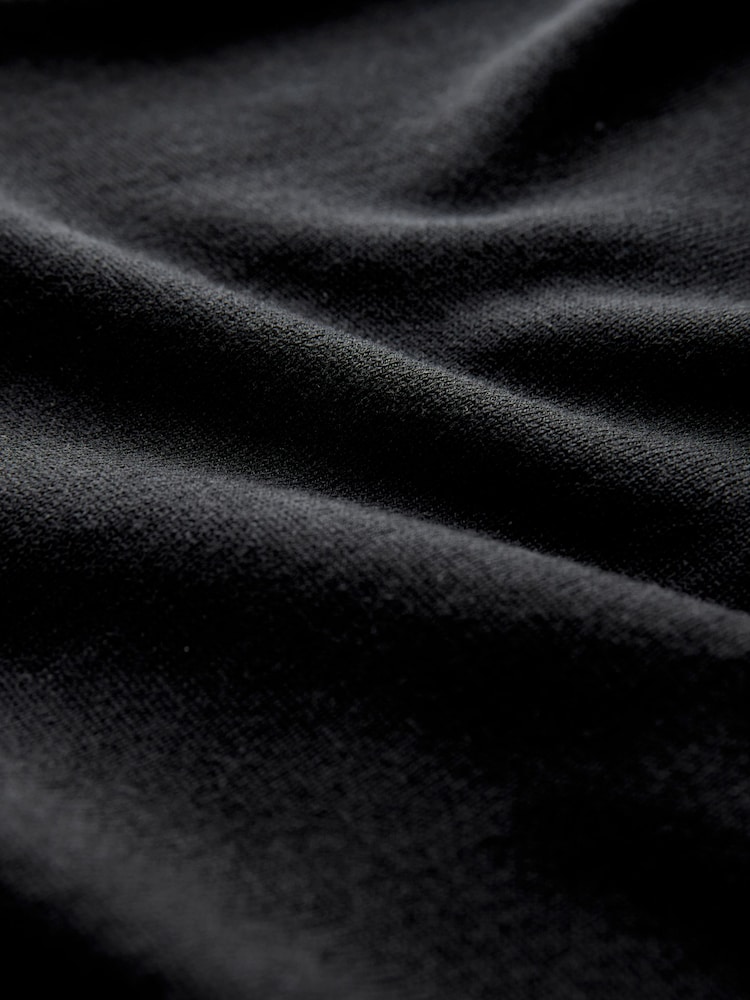 Black Stag Logo Regular Fit Cotton Rich Crew Neck Jumper - Image 7 of 7