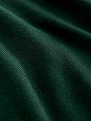 Dark Green Regular Fit Cotton Rich Roll Neck Jumper - Image 6 of 7