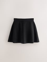 Clarks Black Girls Jersey School Skort - Image 2 of 5