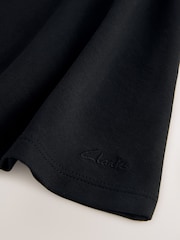 Clarks Black Girls Jersey School Skort - Image 4 of 5