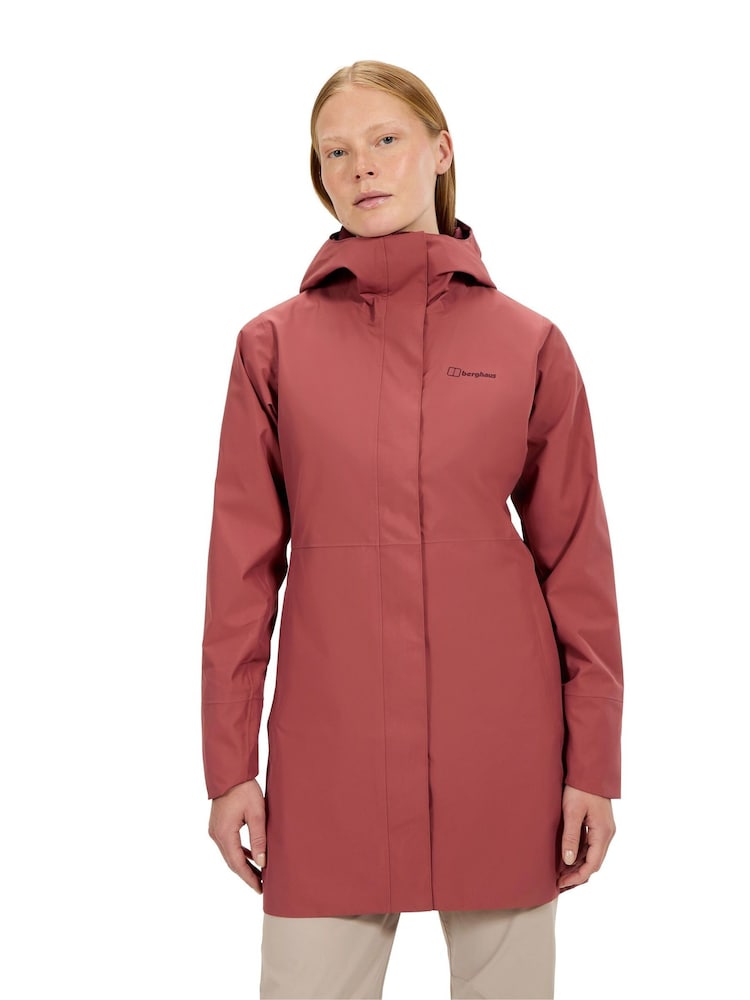 Berghaus Red Omeara Long Shell Waterproof Jacket - Image 1 of 13 Berghaus Red Omeara Long Shell Waterproof Jacket - Image 1 of 13