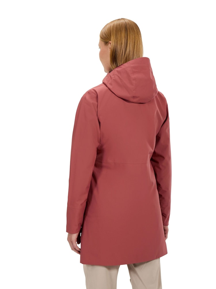 Berghaus Red Omeara Long Shell Waterproof Jacket - Image 2 of 13 Berghaus Red Omeara Long Shell Waterproof Jacket - Image 2 of 13