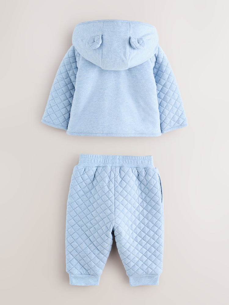 Baker by Ted Baker Quilted Jacket T-Shirt and Trousers Set - Image 2 of 17