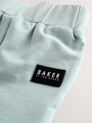 Baker by Ted Baker Stone/Green Gilet Sweatshirt and Joggers Set - Image 14 of 15