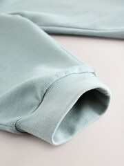 Baker by Ted Baker Stone/Green Gilet Sweatshirt and Joggers Set - Image 15 of 15