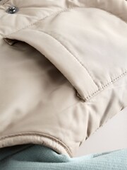 Baker by Ted Baker Stone/Green Gilet Sweatshirt and Joggers Set - Image 8 of 15