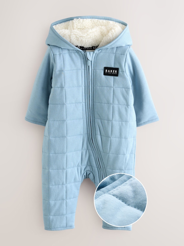 Baker by Ted Baker Blue Quilted All-In-One - Image 1 of 5