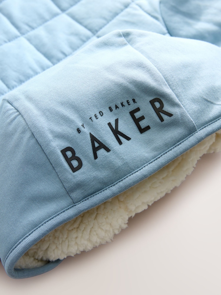 Baker by Ted Baker Blue Quilted All-In-One - Image 5 of 5