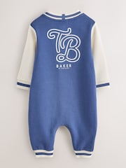Baker by Ted Baker Blue Varsity Romper - Image 2 of 6