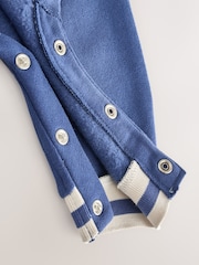 Baker by Ted Baker Blue Varsity Romper - Image 3 of 6