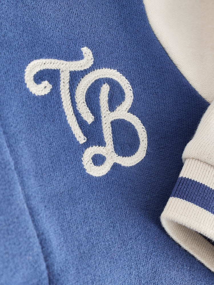Baker by Ted Baker Blue Varsity Romper - Image 6 of 6