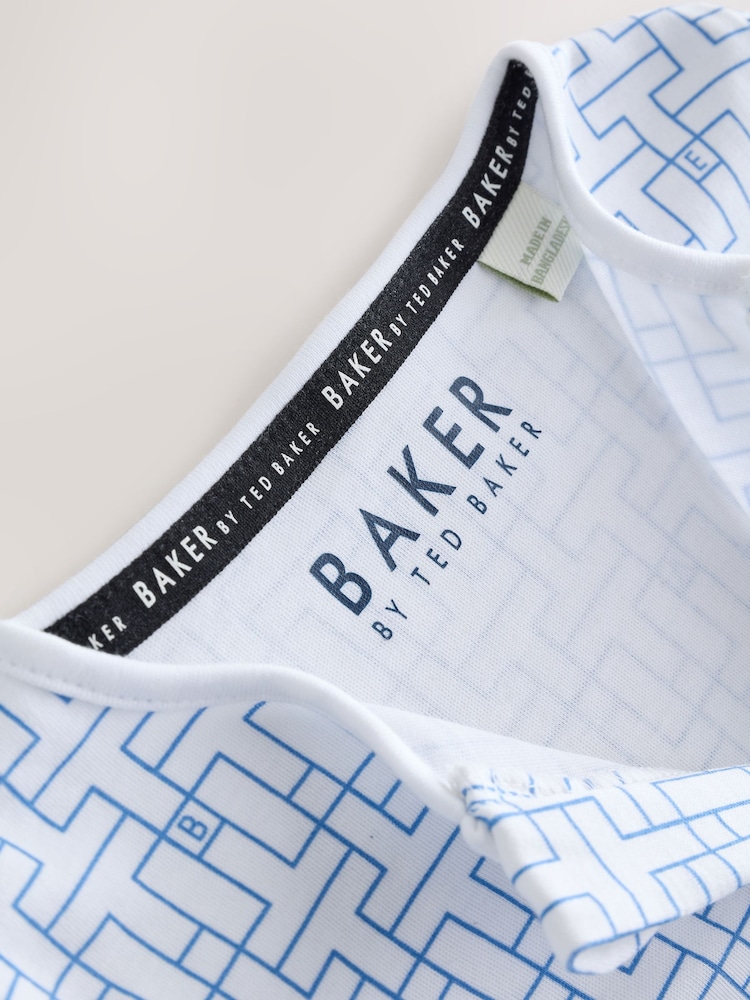 Baker by Ted Baker 3 Pack Sleepsuits - Image 10 of 10 Baker by Ted Baker 3 Pack Sleepsuits - Image 10 of 10