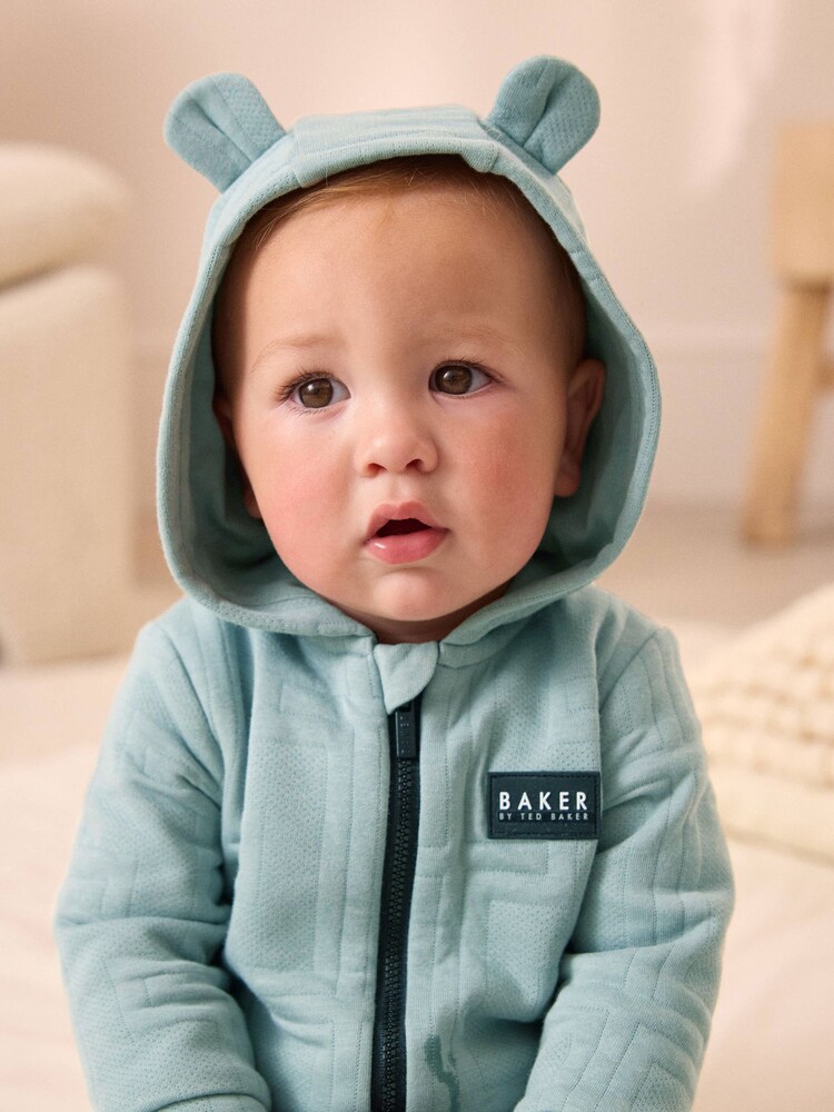 Next：日本 Baker by Ted Baker グリーン テクスチャード 