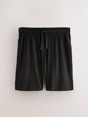 Neutral/Black Short Sleeve Jersey Pyjamas Set - Image 9 of 11