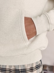 Neutral Check Bottoms Long Sleeve Hoodies Set - Image 6 of 12
